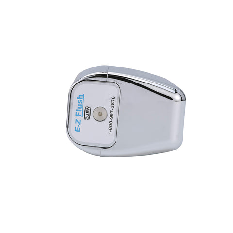 Adjustable sensor range supports flexible timing in different restrooms.