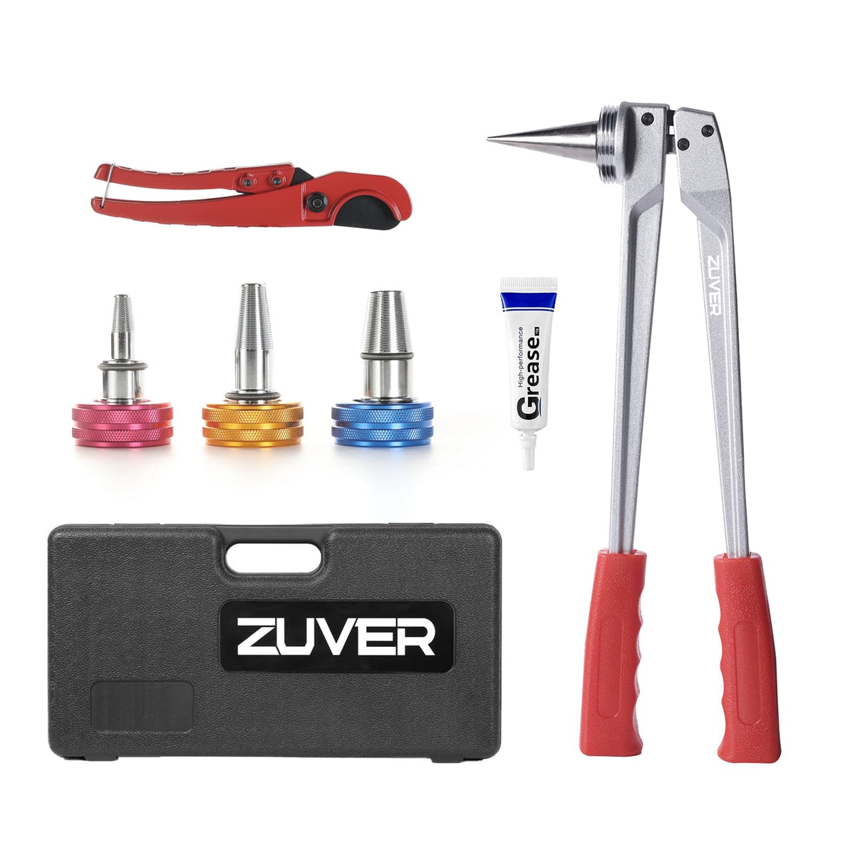 ZUVER ProPEX half-inch expansion head for precise PEX connections.