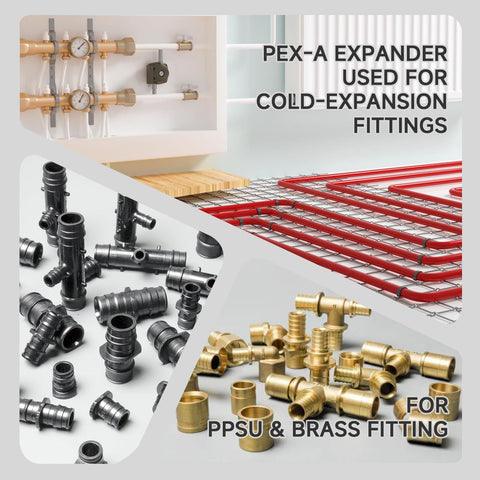 ZUVER ProPEX kit supports radiant heating and commercial projects.