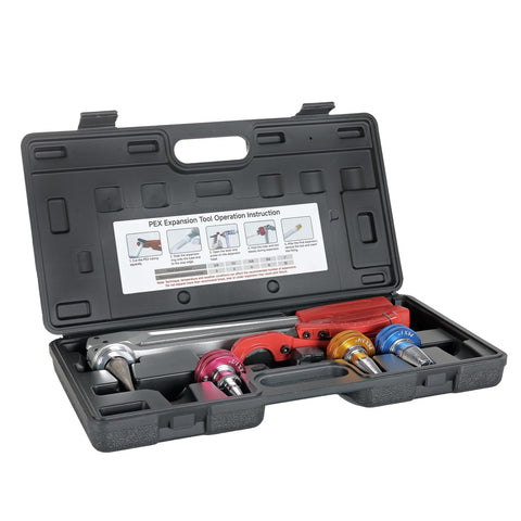ZUVER ProPEX one-inch expansion head handles larger PEX runs.
