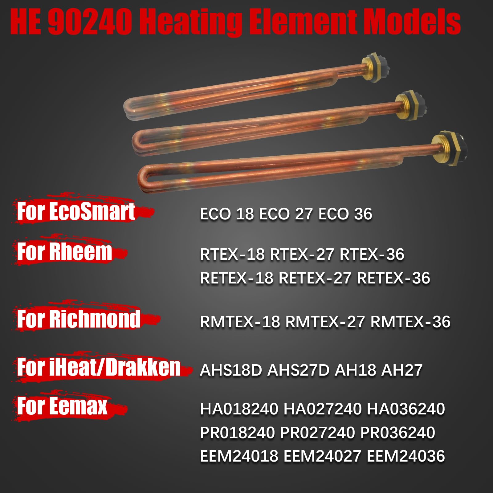 Zuverlass HE90240 screw-in installation demonstrates easy, tool-free replacement.