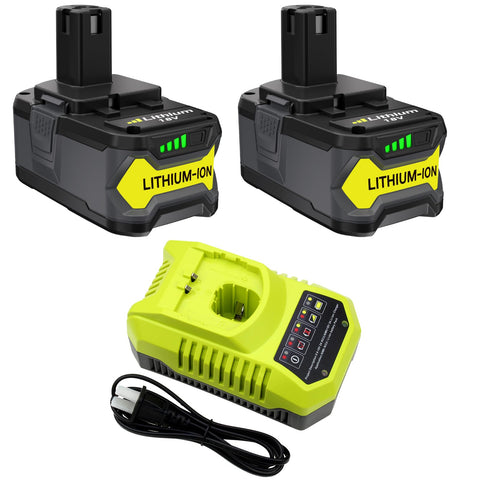 Zuyitoku 18V 8000mAh battery for longer runtimes with Ryobi tools.