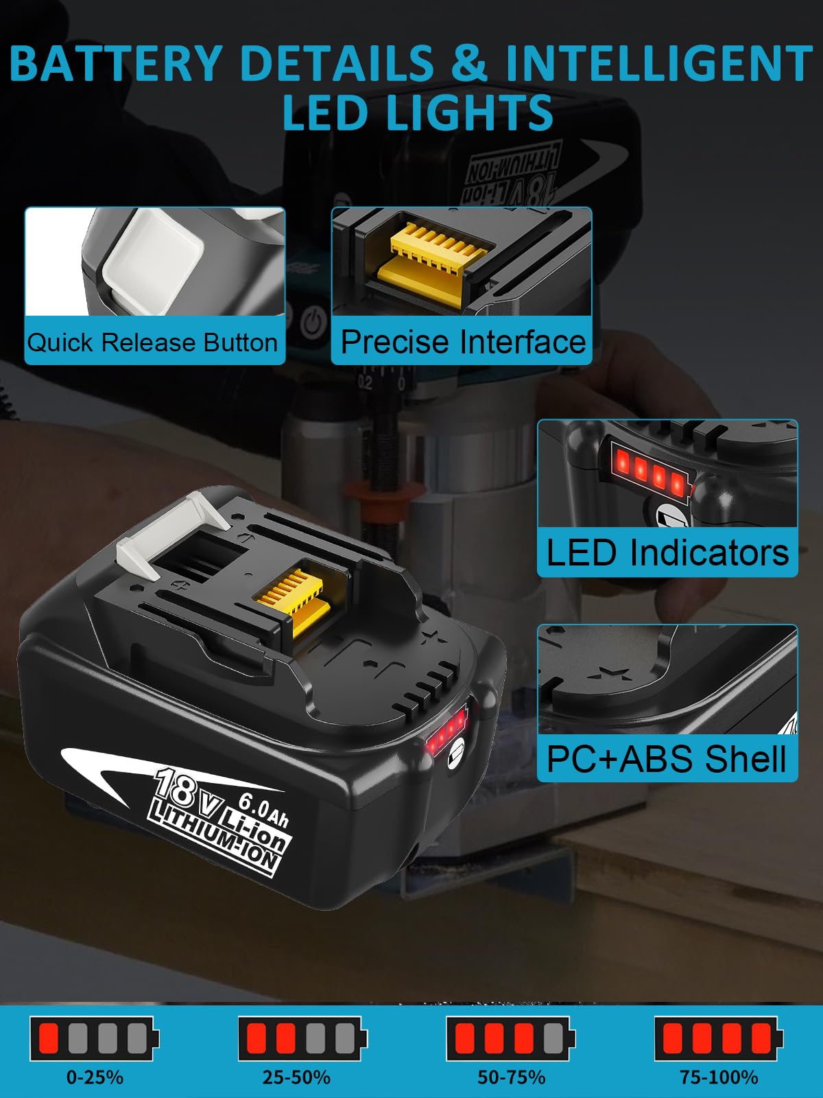 Zuyitoku protection features guard against overcharge and overheating for safer use.