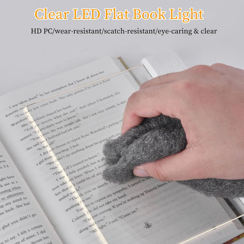 ZWJFDCBD Book Light three colors setup creates cozy or focused reading moods.