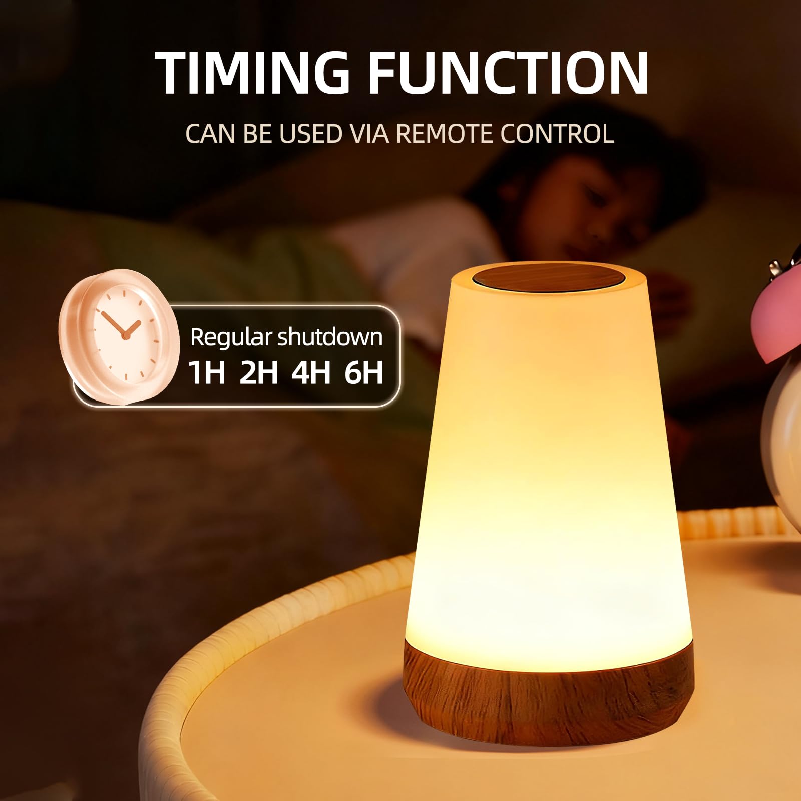 ZWOTNDT night light provides three modes for different atmospheres.