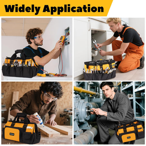 ZWZIOO large-capacity organizer with wide opening and clear visibility