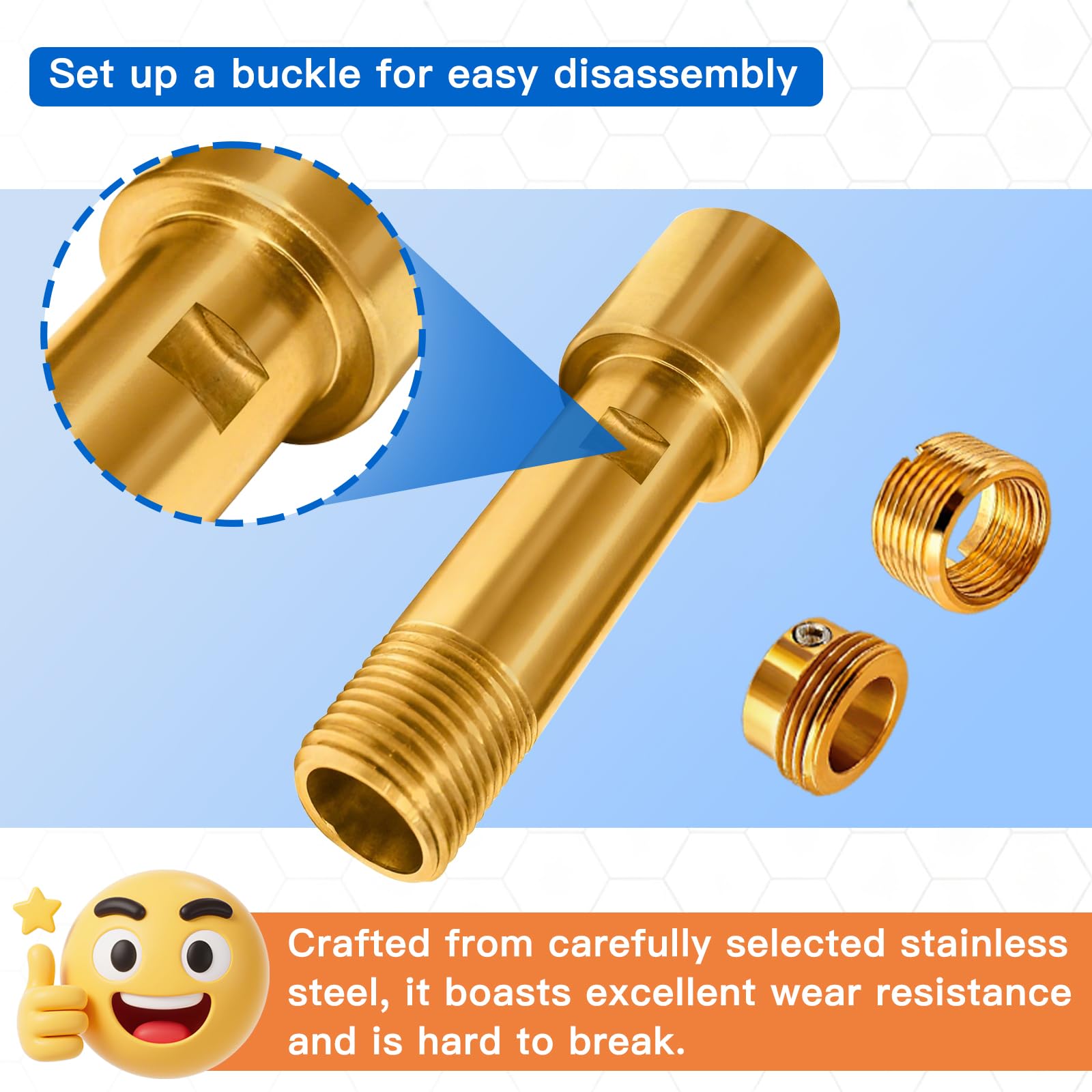 ZXFENG diverter repair kit provides essential tub spout maintenance parts