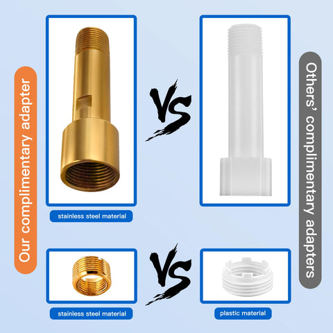 ZXFENG installation tool demonstrates easy DIY tub spout upgrade