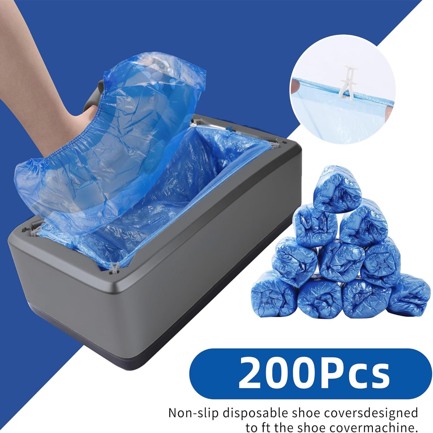 ZXFUTURE pedal-operated dispenser enables hands-free, quick coverage.
