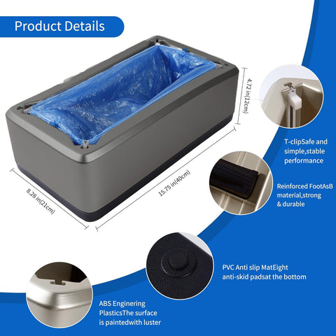 ZXFUTURE 200 shoe covers included for immediate hygienic use.