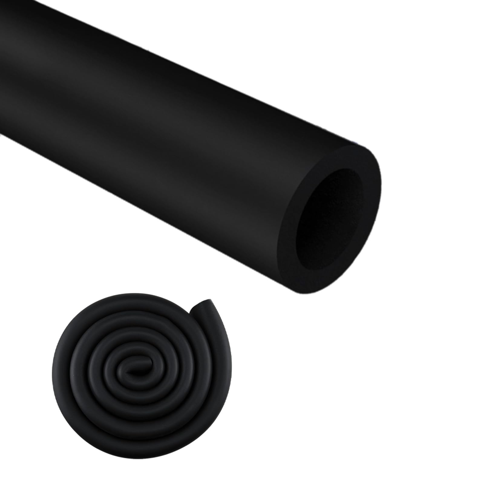 ZXTDBMBB insulation foam pipe 2in ID 6ft—durable outdoor pipe protection.