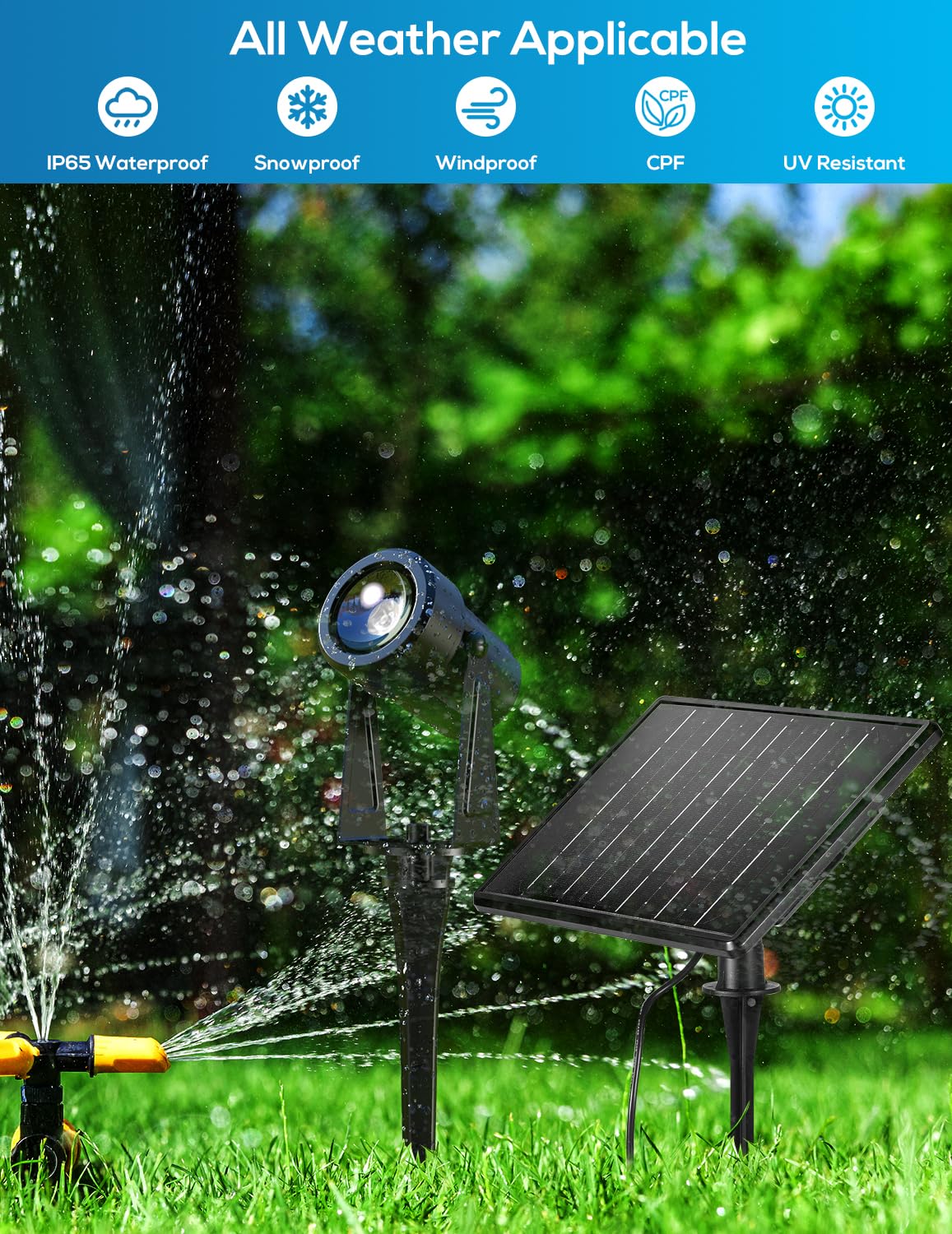 ZYAN 2700K warm light creating cozy garden accents
