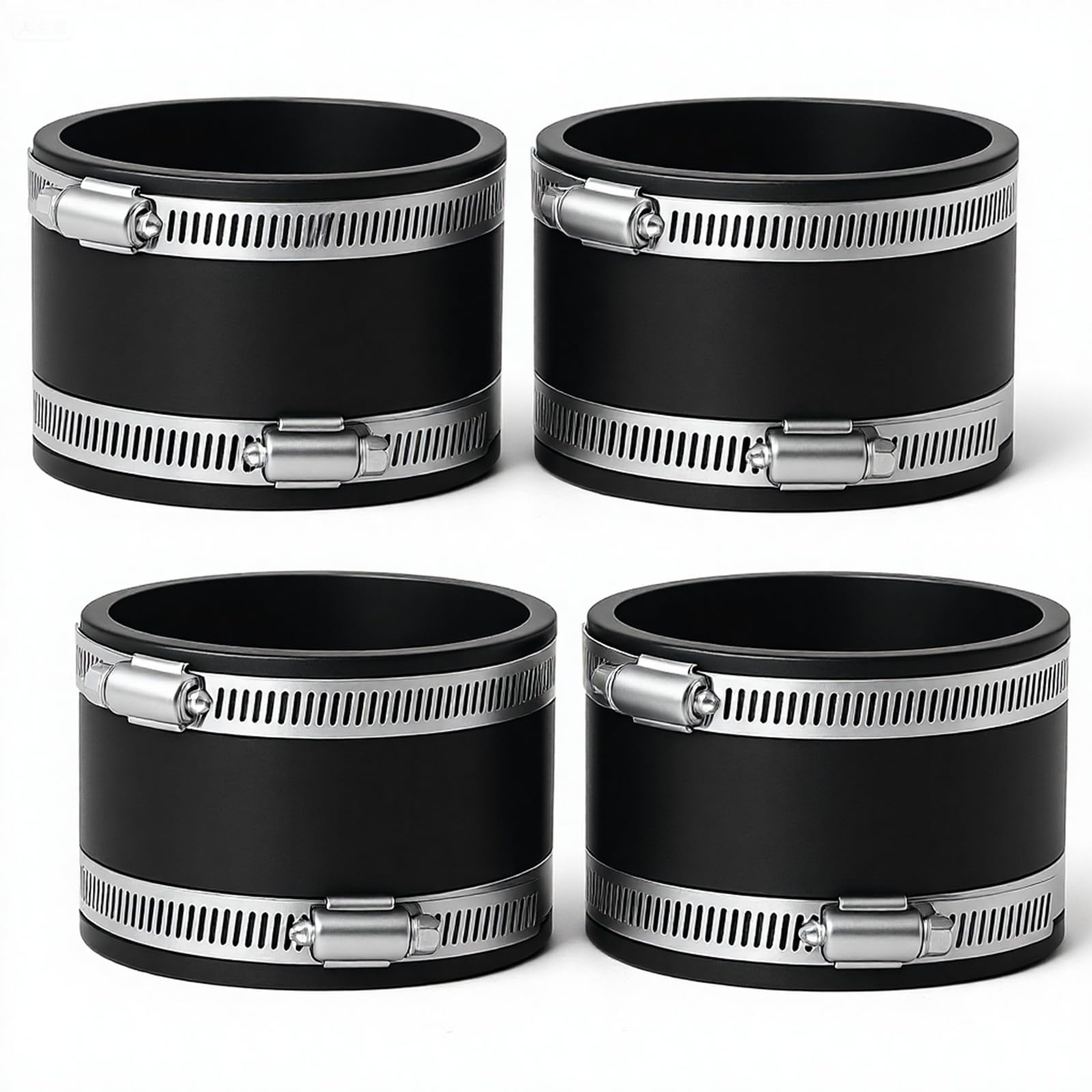 Zyghjort 4-inch dust cuff assembly for versatile dust collection setups.