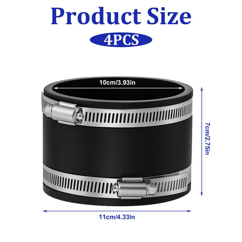 Zyghjort outer-diameter cuff fits a wide range of dust collection systems.