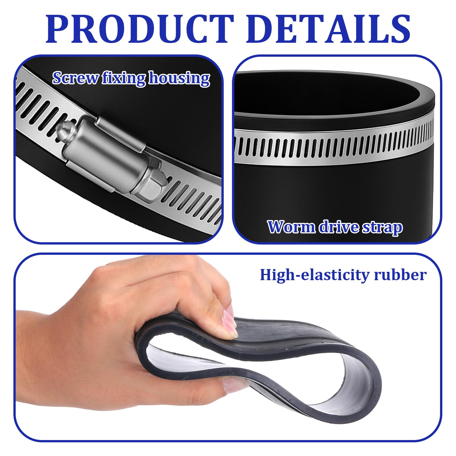 Zyghjort rubber flex cuff delivers durable performance under heat and pressure.
