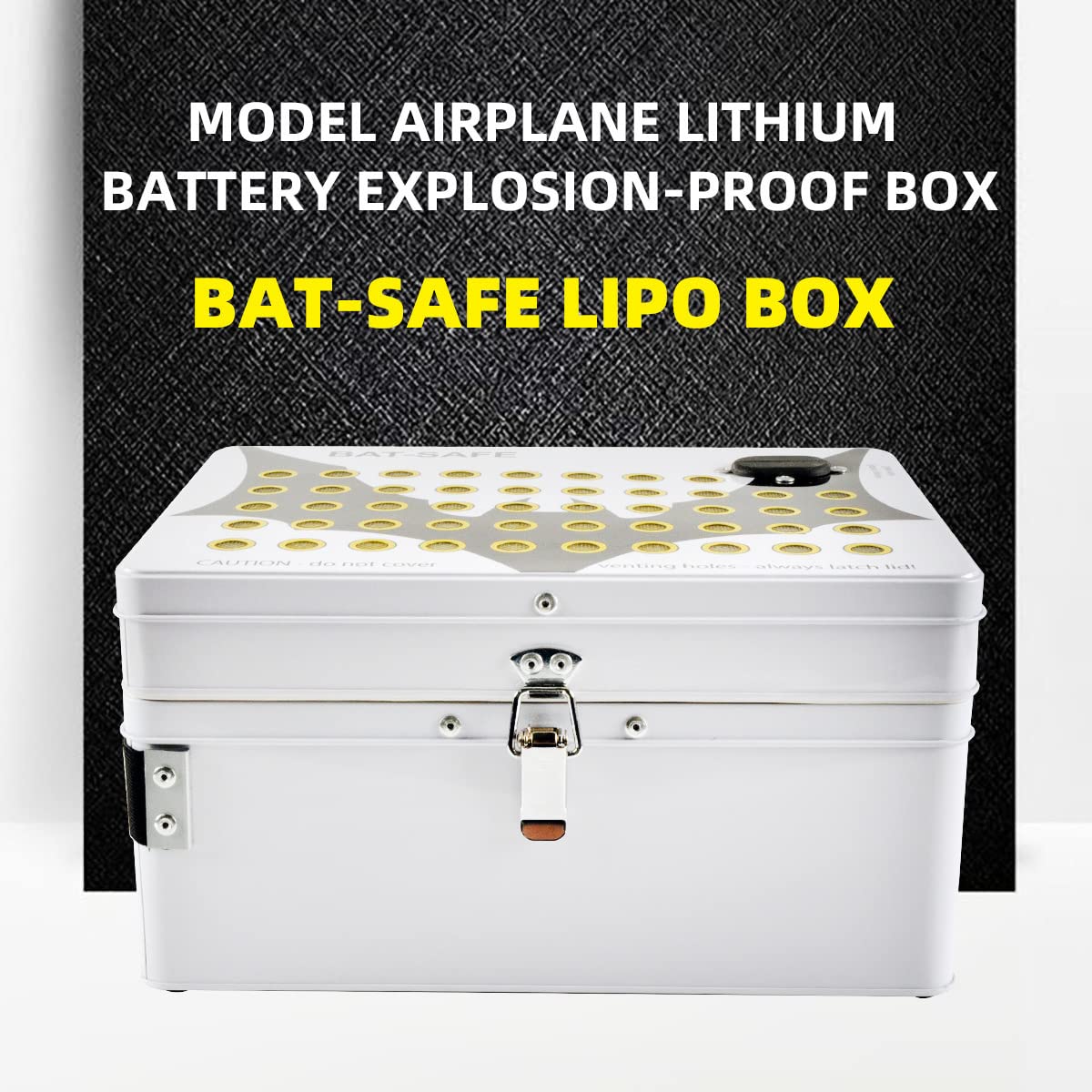 ZYHOBBY Lipo-Lithium charging safe box includes magnetic charger stand and transport handle