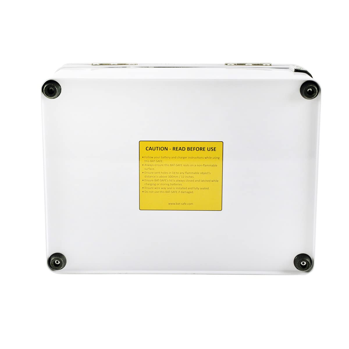 ZYHOBBY Lipo-Lithium charging safe box flame arrestor vent helps smoke containment