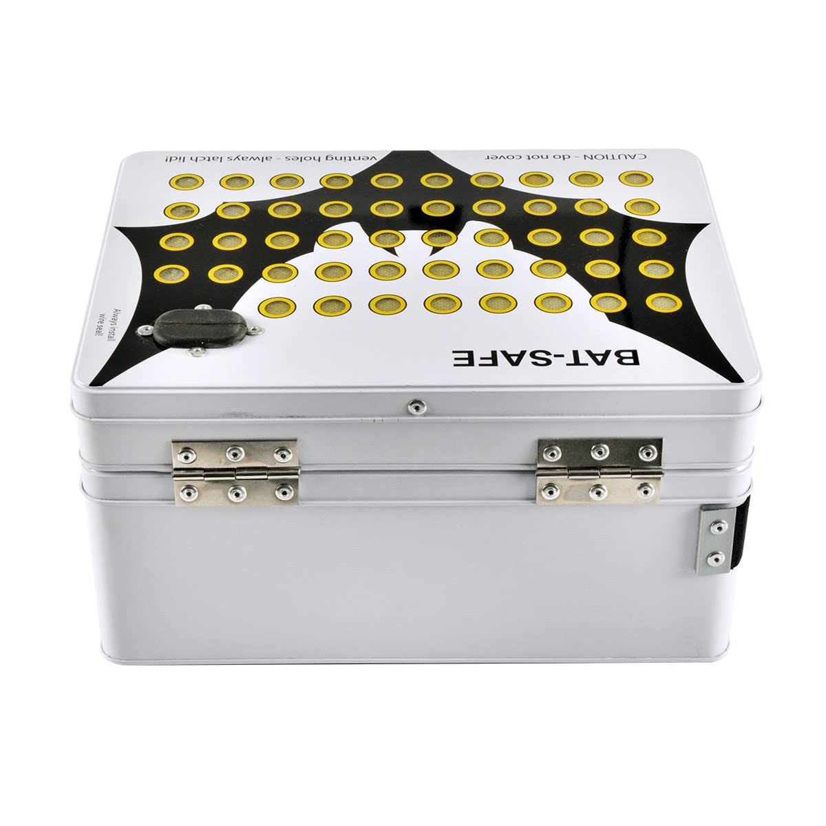 ZYHOBBY Lipo-Lithium charging safe box side view demonstrates portable design
