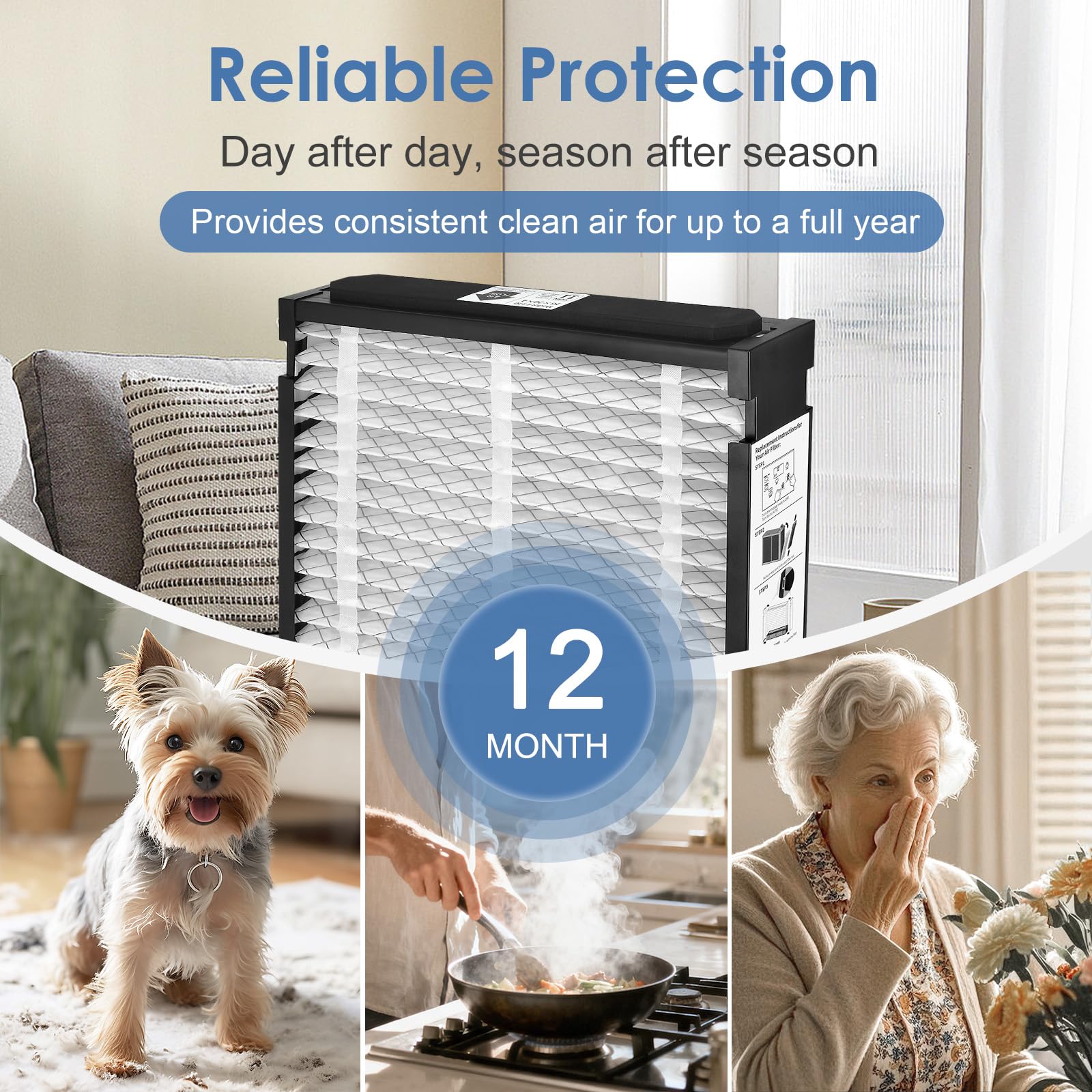 ZYLLOVAN 110 with MERV 11 construction for durable filtration