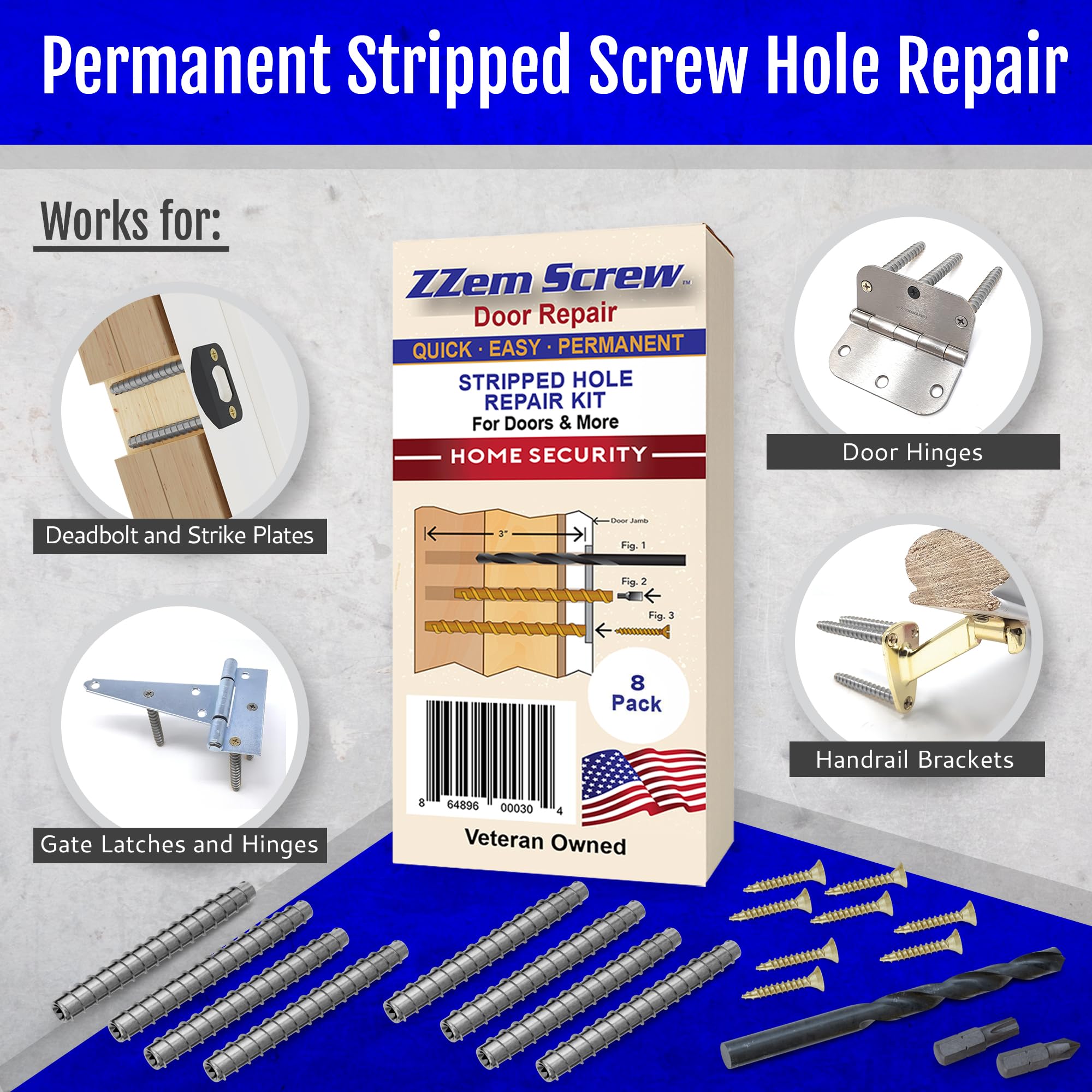 ZZEM SCREW brass hinge screws securely anchor hinges for durable results.